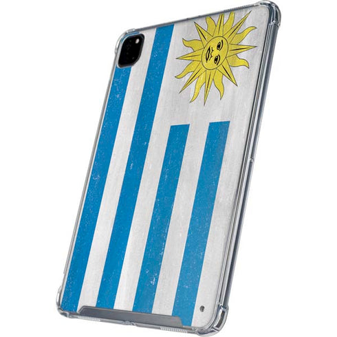 Uraguay Flag Distressed iPad Cases